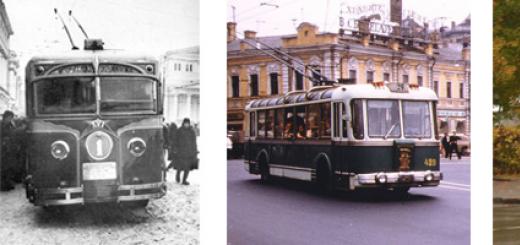 Московские троллейбусы: история маршрутов